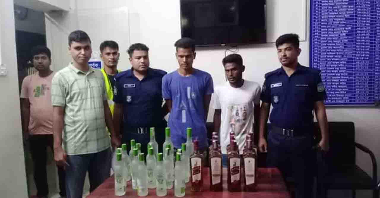 বিপুল পরিমাণ মাদকসহ দুই মুলহুতা আটক