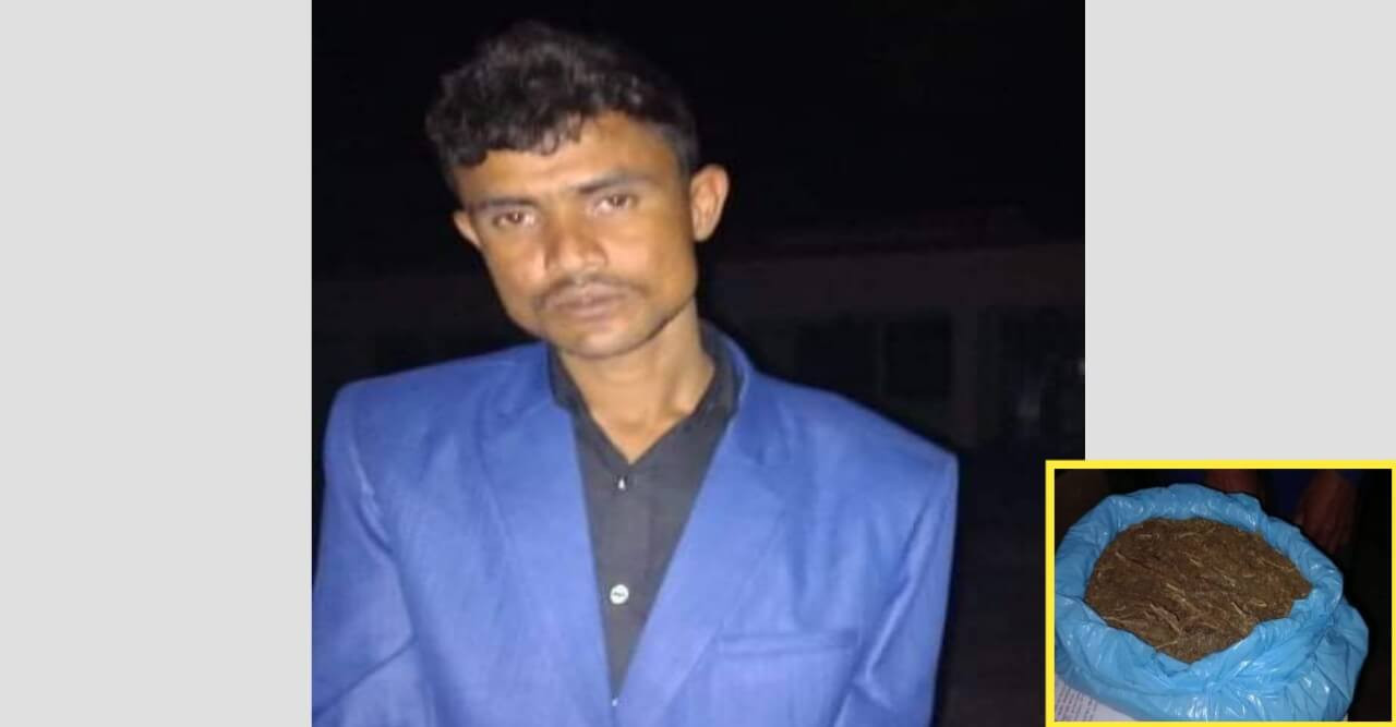দশমিনায় ১ কেজি গাজা সহ মাদক বিক্রেতা আটক