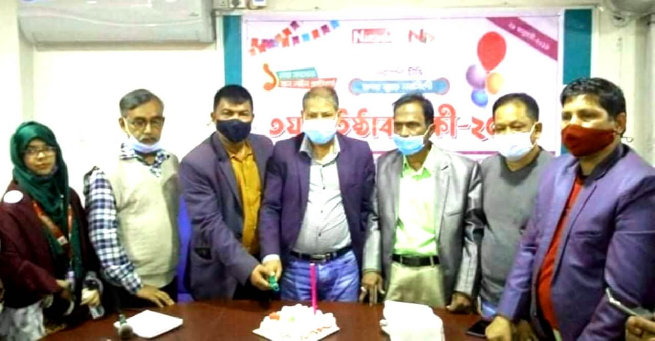 পলাশে নরসিংদী টিভি'র তৃতীয় প্রতিষ্ঠাবার্ষিকী উদযাপন