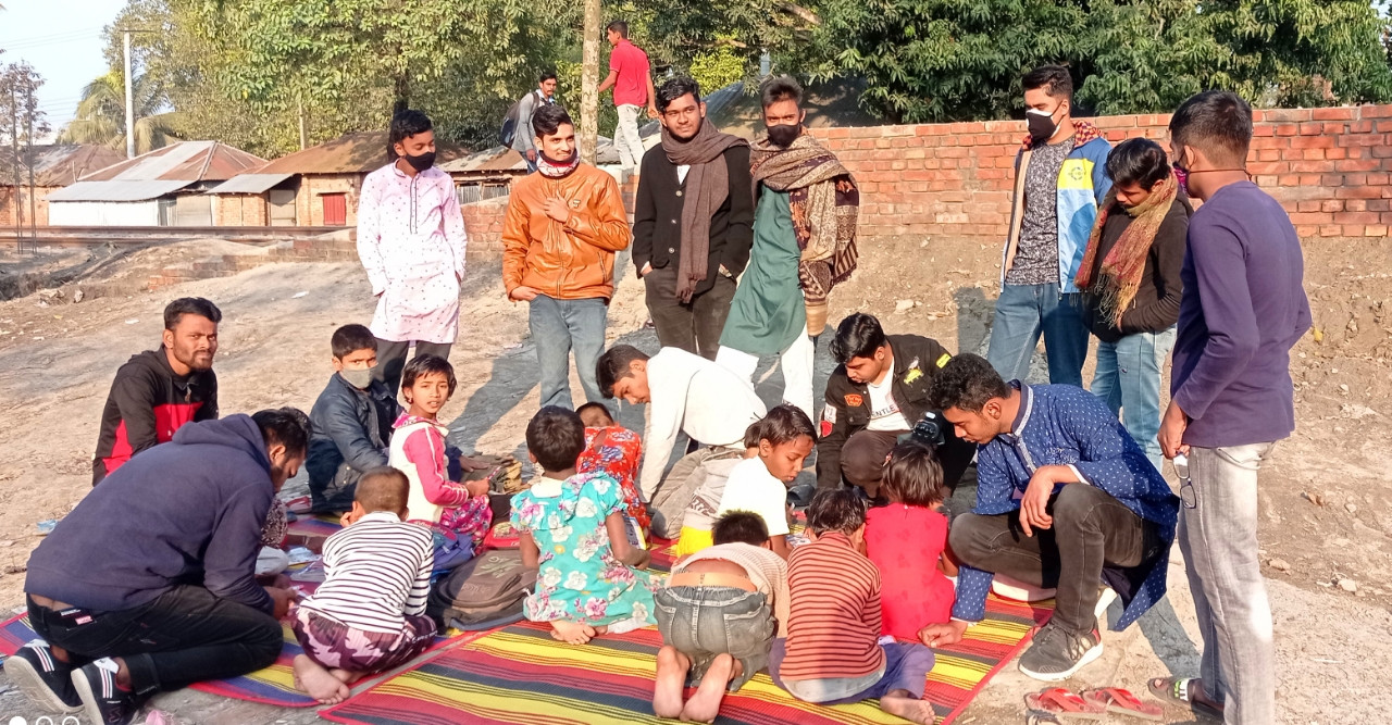 ডোমারে ‘উন্মুক্ত পাঠশালা’ এর ২২তম পাঠদান কার্যক্রম অনুষ্ঠিত