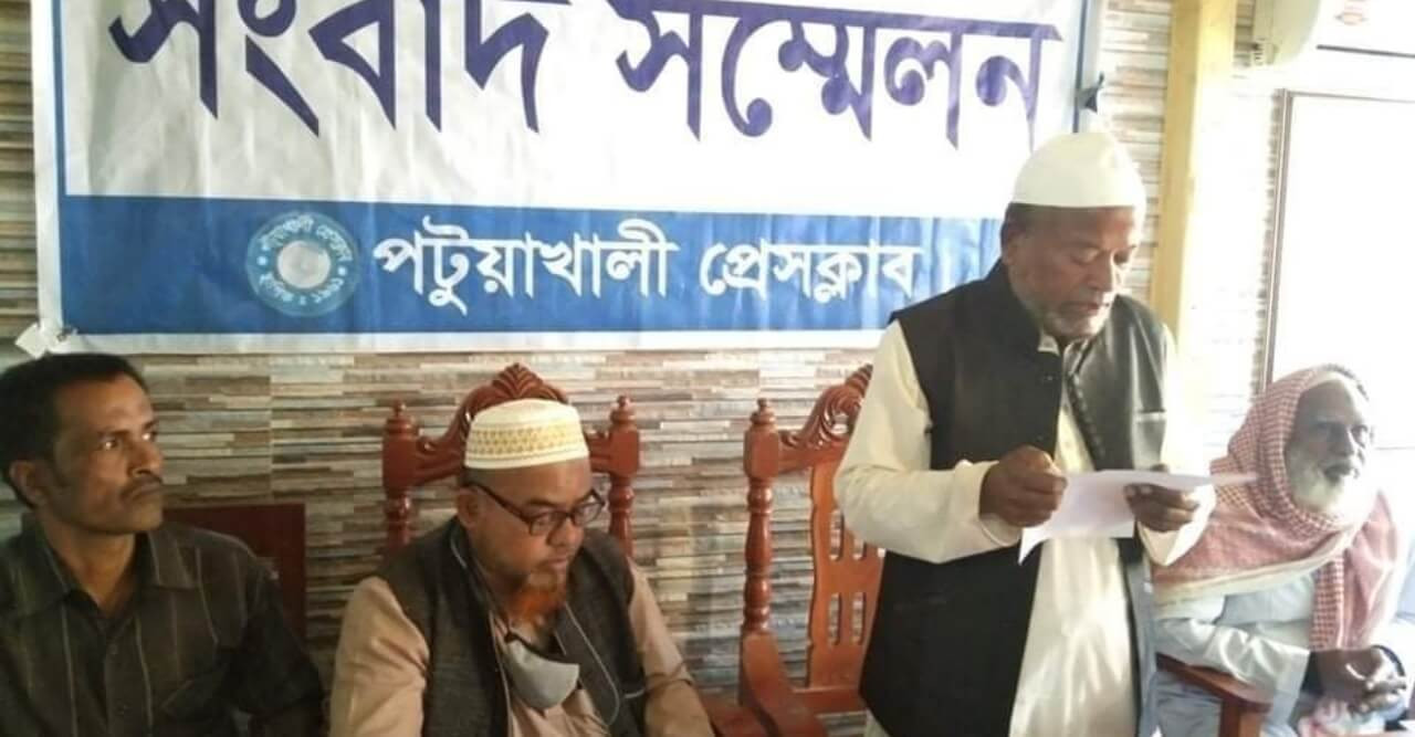 এলজিইডির দেড় কোটি টাকার সড়ক নির্মান নিয়ে পাল্টাপাল্টি সংবাদ সম্মেলন