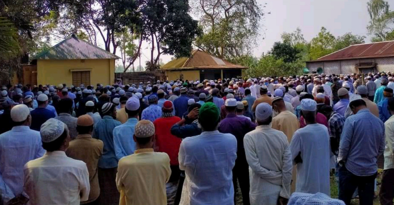 স্থপতি বীর মুক্তিযোদ্ধা জিএম আব্দুর রাজ্জাক’র জানাজা ও রাষ্ট্রীয় মর্যাদায় দাফন সম্পন্ন