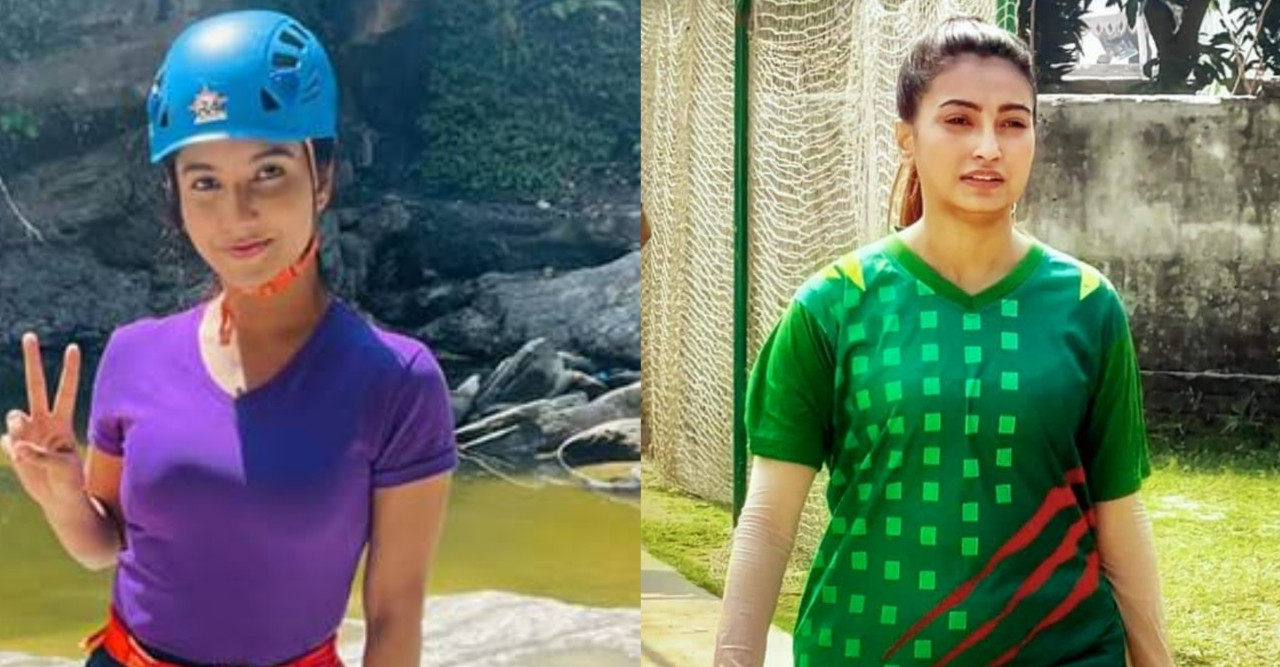 বিশ্ব নারী দিবস উপলক্ষে চ্যালেঞ্জিং দুটি চরিত্রে রাজ রিপা-ফারিন খান