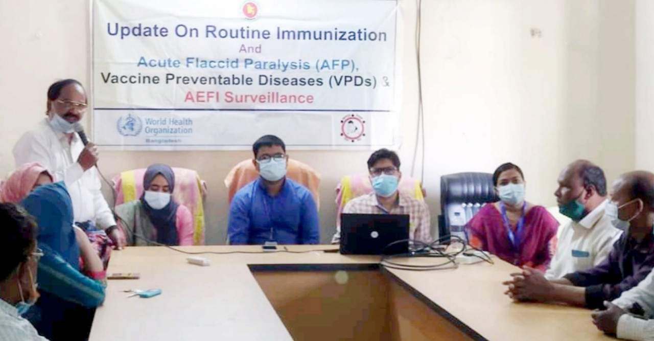 ডোমারে এএফপি হাম-রুবেলা’র উপর নজরদারি বিষয়ক ওরিয়েন্টেশন সভা অনুষ্ঠিত