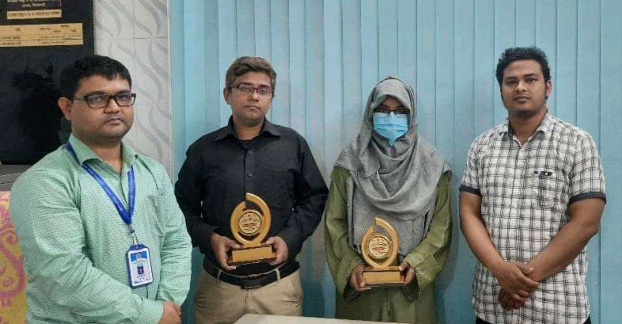 দুই চিকিৎসকের ডেপুটেশন জনিত বিদায় উপলক্ষ্যে সম্মাননা স্মারক প্রদান