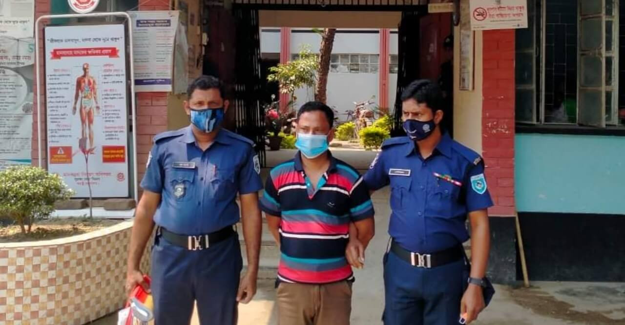 রাণীশংকৈলে ৪৭৫ ইয়াবা সহ গ্রেপ্তার ১
