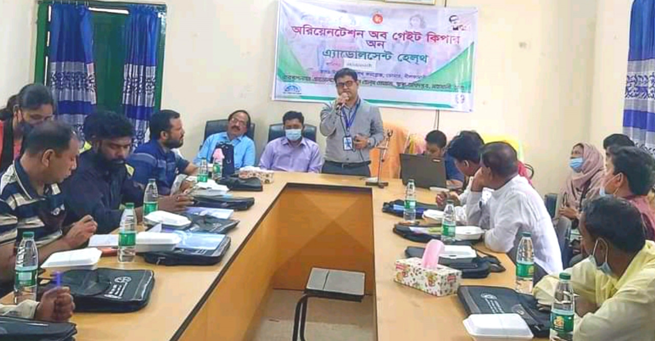 ডোমারে ‘অরিয়েন্টেশন অফ গেইট কিপার অন এ্যাডলোসেন্ট হেলথ্’ শীর্ষক প্রশিক্ষণ অনুষ্ঠিত