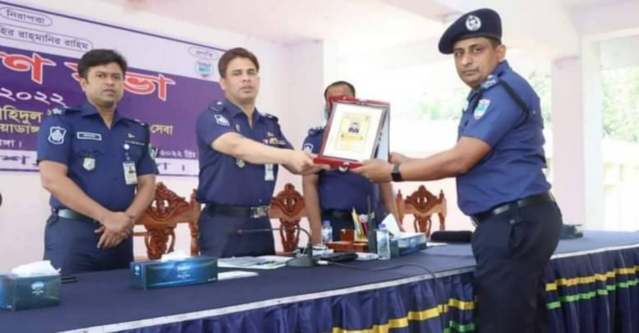 ফেরদৌস ওয়াহিদ চুয়াডাঙ্গা জেলার শ্রেষ্ঠ অফিসার ইনচার্জ নির্বাচিত