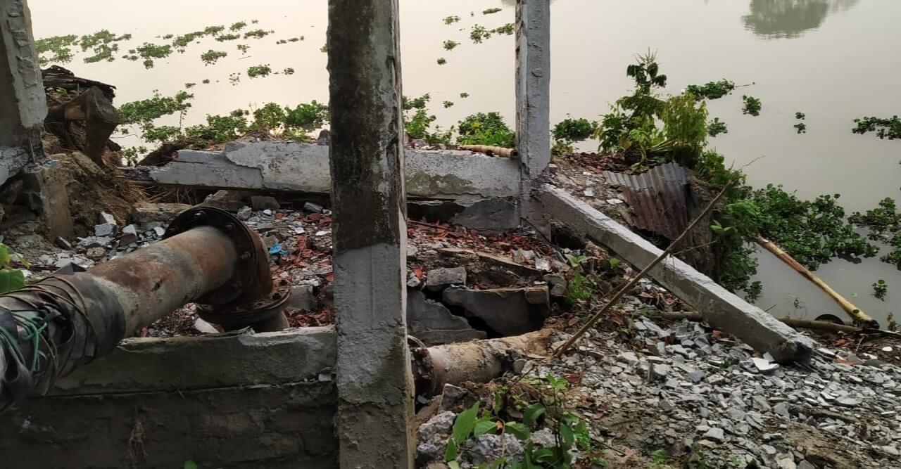 নড়াইলে বিএডিসির তড়িৎ পদক্ষেপে ১শ একর জমির ফসল রক্ষা