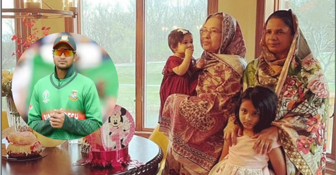 অলরাউন্ডার সাকিব আল হাসানের শাশুড়ি মারা গেছে
