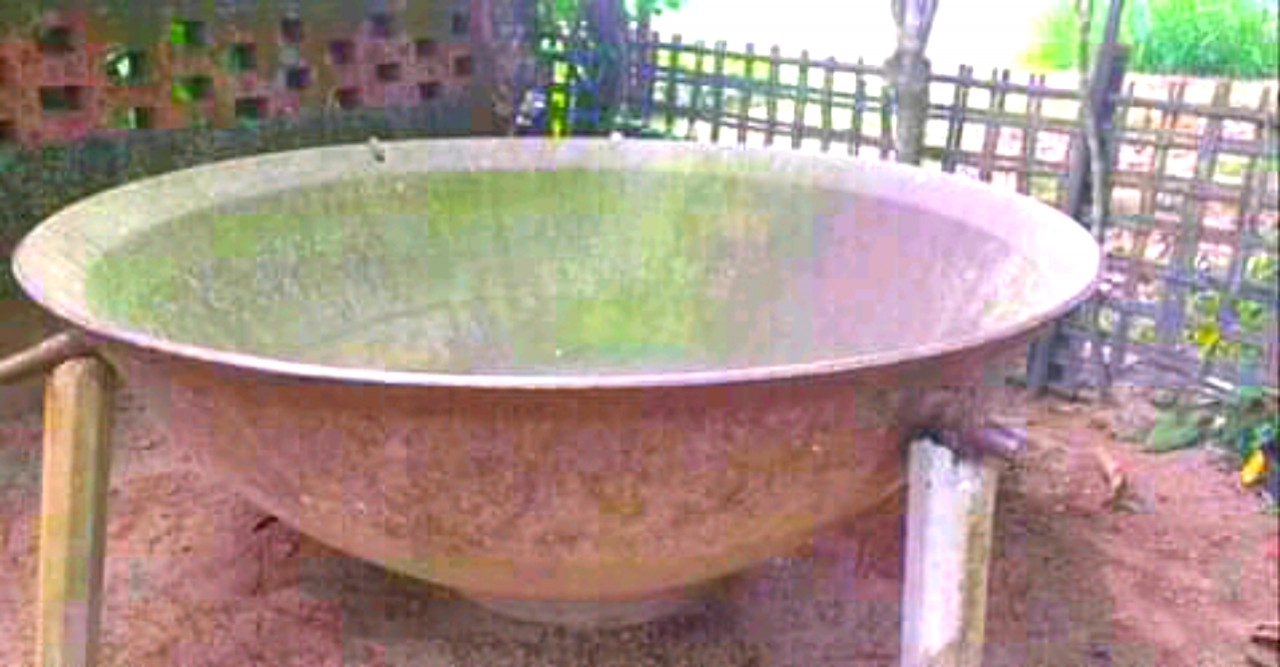 জলঢাকায় দেড়শো বছরের পুরনো হাতির কড়াইয়ের সন্ধান