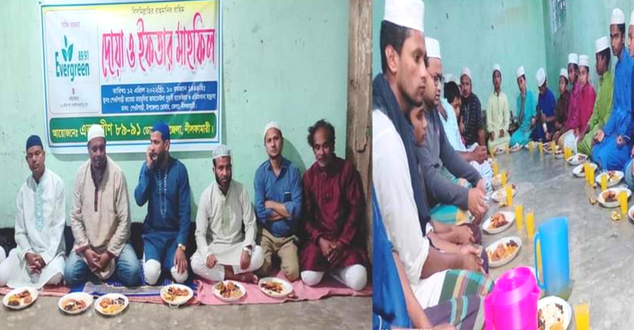 ডোমারে ‘এভারগ্রীণ ৮৯/৯১’ ব্যাচের দোয়া ও ইফতার মাহফিল