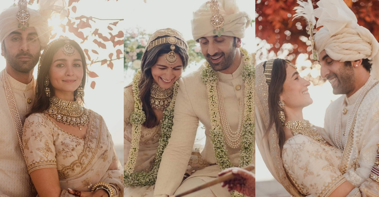 সাতপাকে বাঁধা পড়লেন বলিউড তারকা রণবীর-আলিয়া