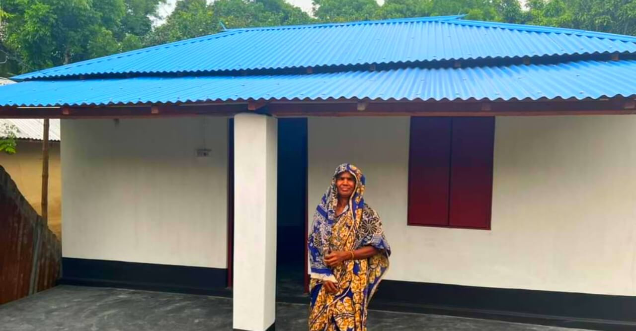 মুজিববর্ষের অঙ্গীকার ভূমিহীন ও গৃহহীনদের মাঝে ঘর হস্তান্তর