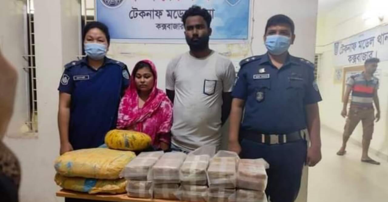 ১ লাখ ইয়াবা ও ৫ কেজি গাঁজাসহ আটক ২