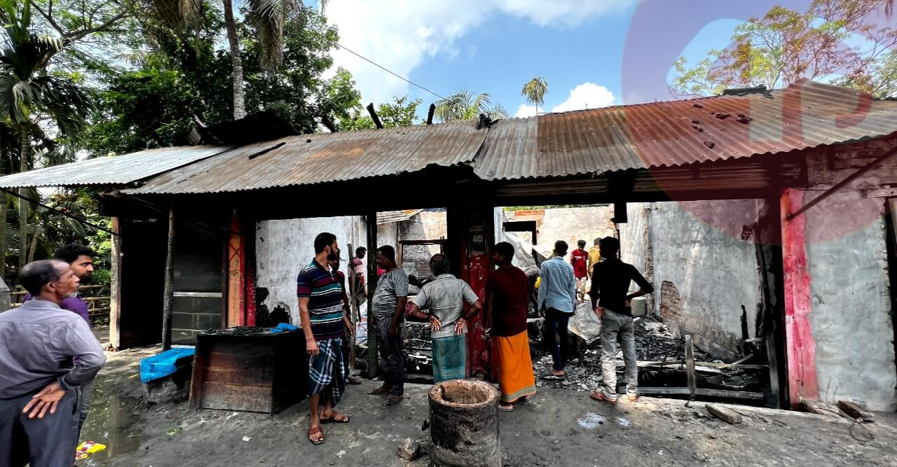 মোল্লাহাটে ভয়াবহ অগ্নিকান্ডে ৩ দোকান পুড়ে ভস্মিভূত