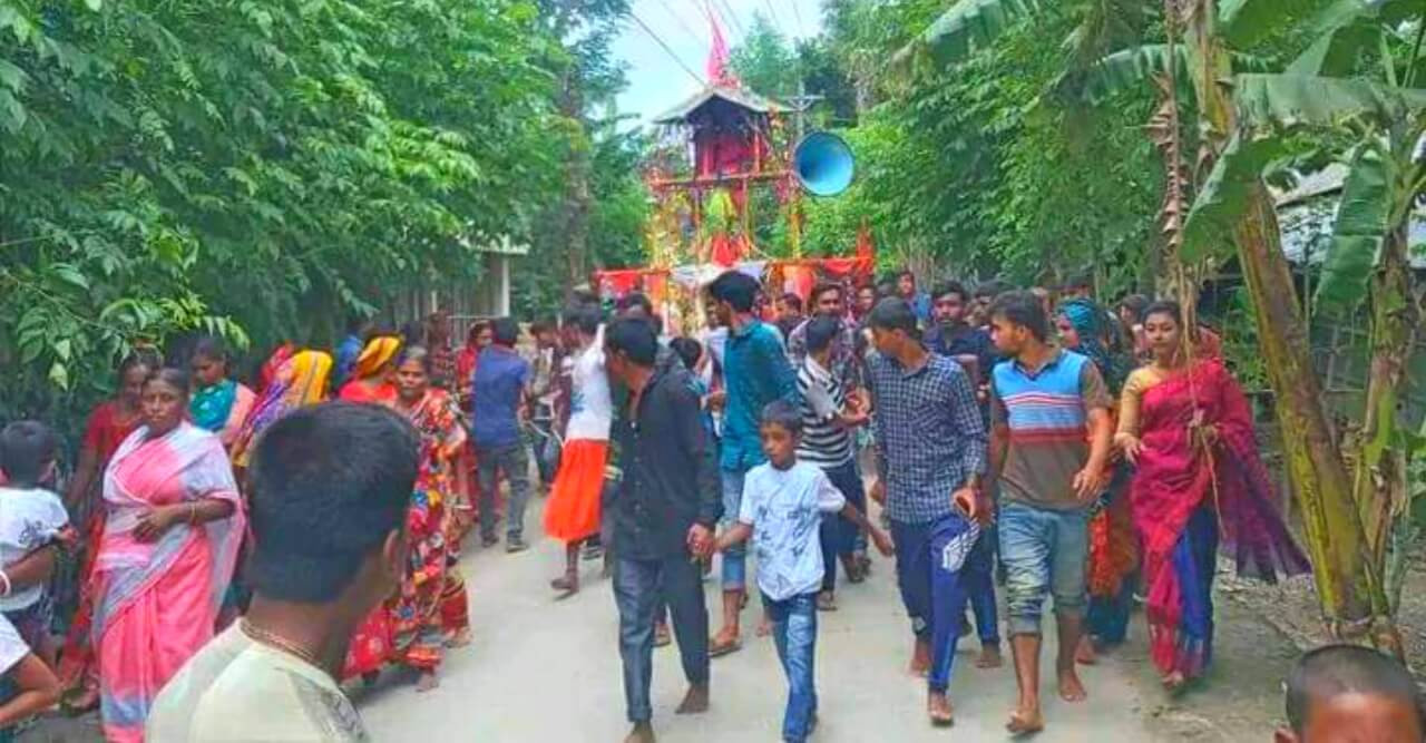 বটিয়াঘাটায় শ্রী শ্রী জগন্নাথ দেবের রথযাত্রা উৎসব পালিত