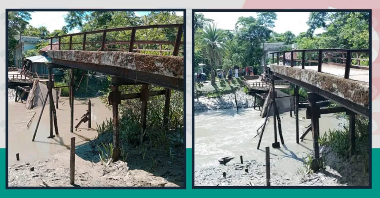 নেই রাস্তা, ভাংগা ব্রিজে হাজারো মানুষের জনদুর্ভোগ
