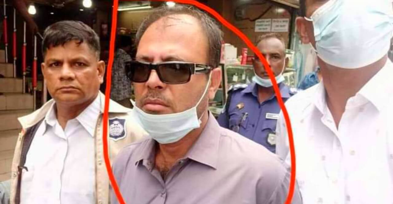 সরকারী পাহাড় খেকো দুর্ধর্ষ সন্ত্রাসীর প্রধান গ্রেফতার