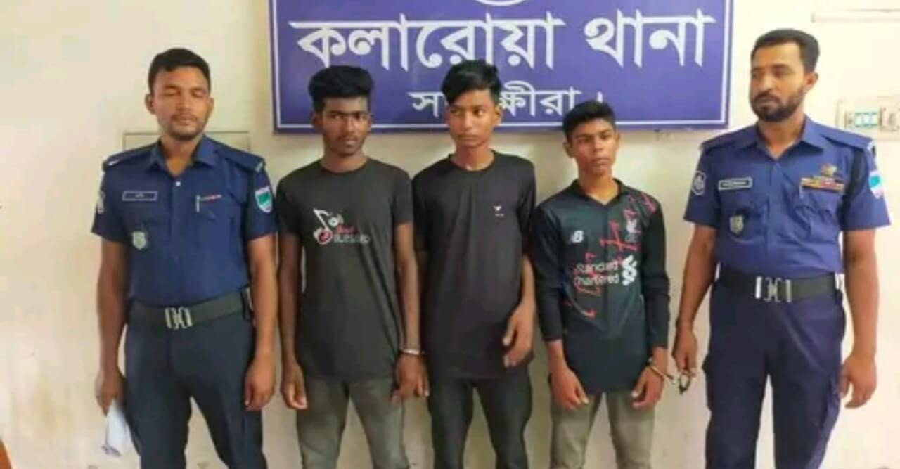 সাতক্ষীরায় ৩ ভুয়া এন.এস.আই সদস্য গ্রেপ্তার