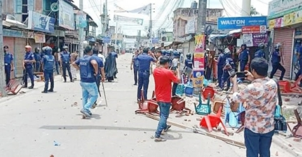 ভোলায় পুলিশ-বিএনপির সংঘর্ষ, নিহত ১