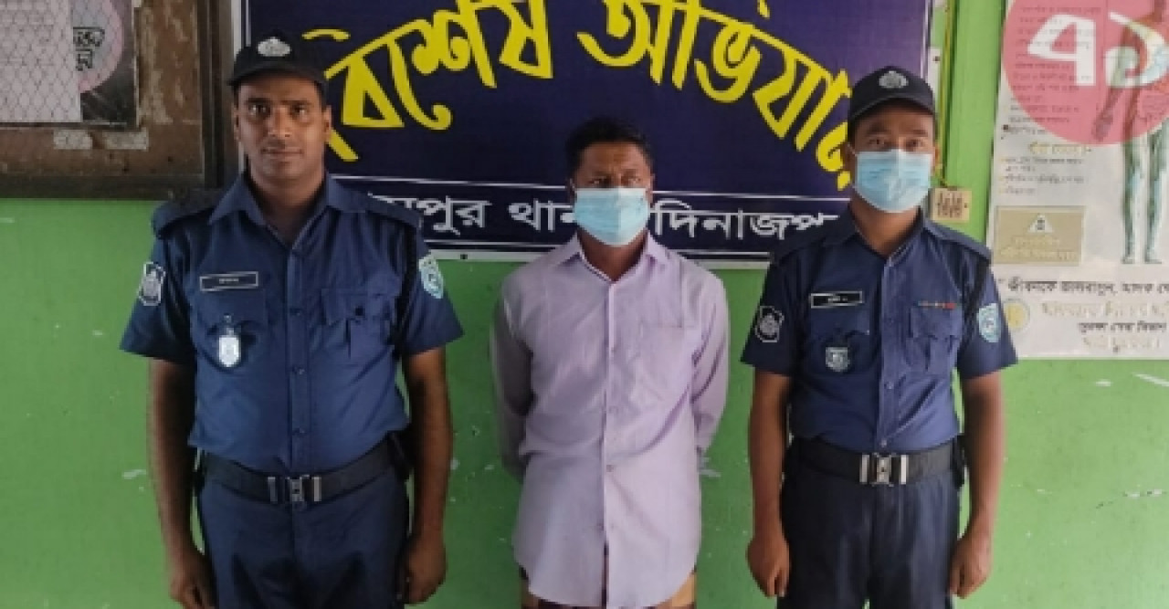 বিরামপুরে এ্যাম্পোল ইনজেশকনসহ গ্রেফতার ১