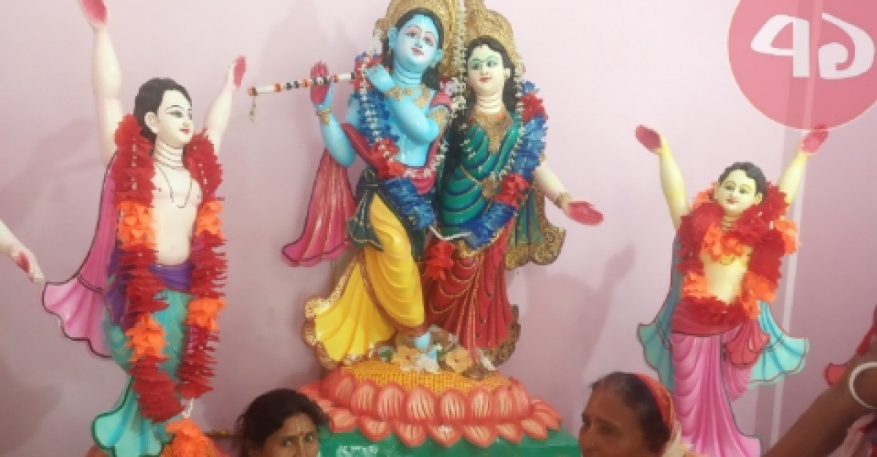 বাগেরহাটে শ্রী কৃষ্ণের জন্মাষ্টমী পালিত হয়