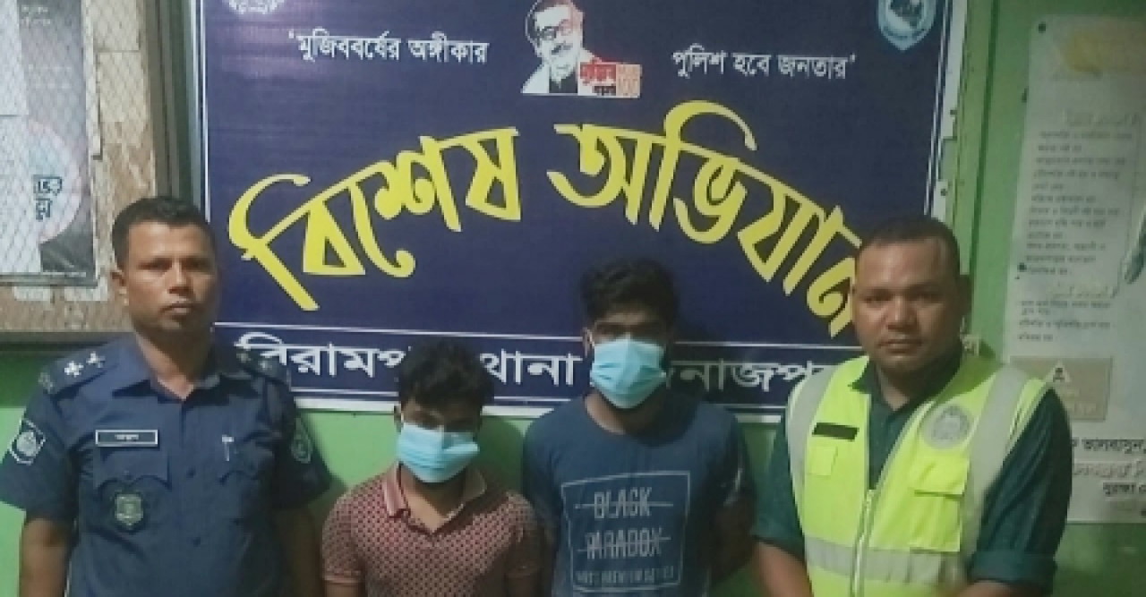 ইয়াবা ট্যাবলেট ও  হেরোইনসহ গ্রেপ্তার দুই