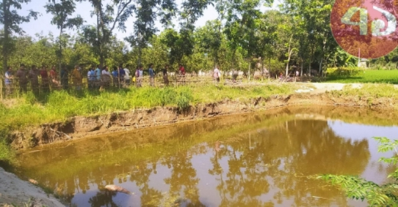 আরাজি দুর্ল্লভপুর পুকুরের ঘাস পরিষ্কার করতে গিয়ে দুজনের মৃত্যু