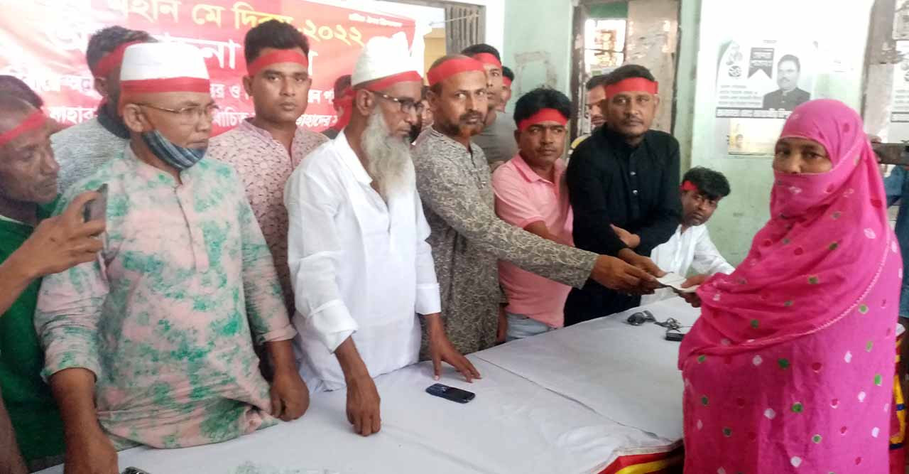 নড়াইলে ১৩৬ তম মহান মে দিবস পালিত