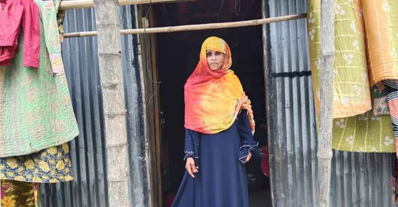 প্রধানমন্ত্রীর কাছে ঘর পাওয়ার আকুতি  ভূমিহীন অসহায় শাহনুরের