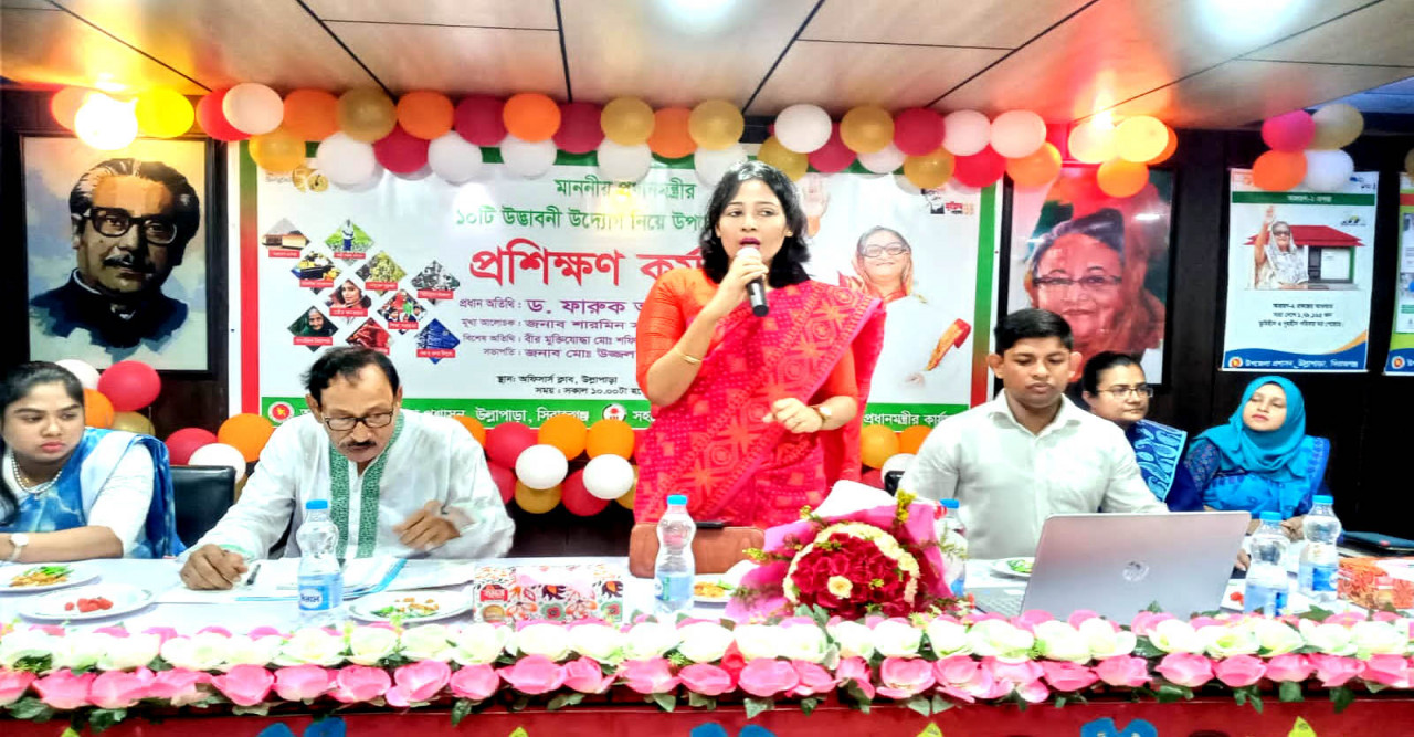 উল্লাপাড়ায় মাননীয় প্রধানমন্ত্রীর ১০টি উদ্ভাবনী উদ্যোগ নিয়ে প্রশিক্ষণ কর্মশালা অনুষ্ঠিত