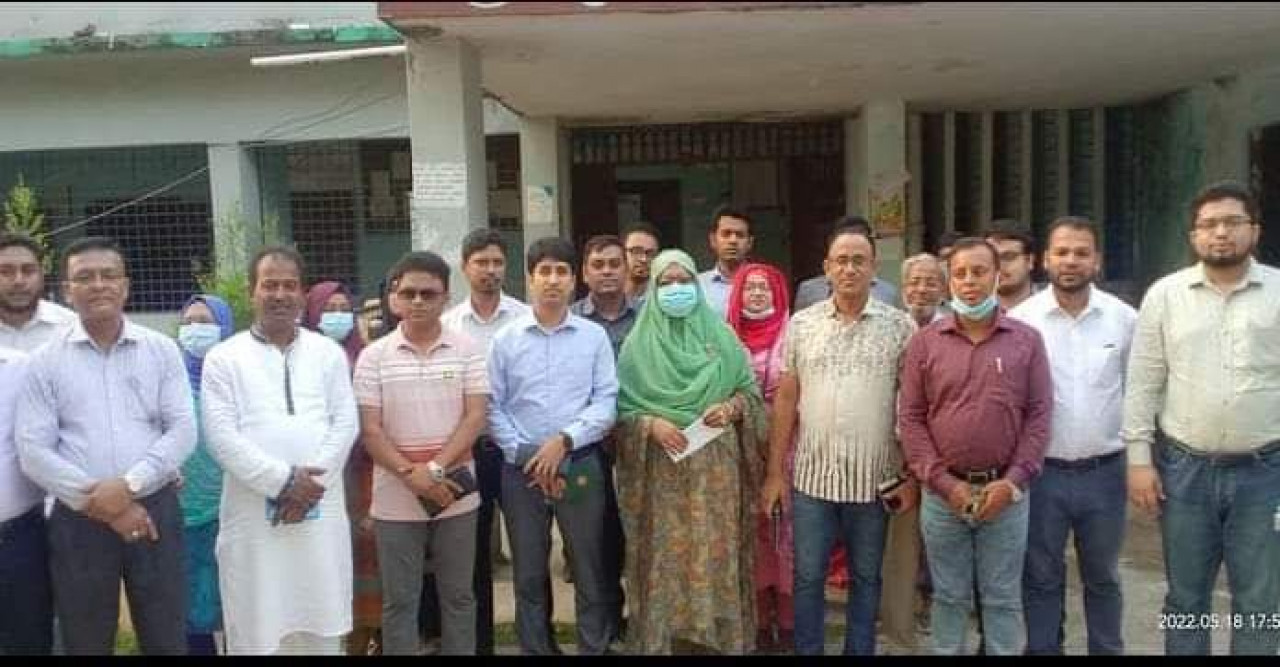 স্বাস্থ্য কমপ্লেক্সে স্বাস্থ্য সেবা উন্নয়ন কমিটির সভা