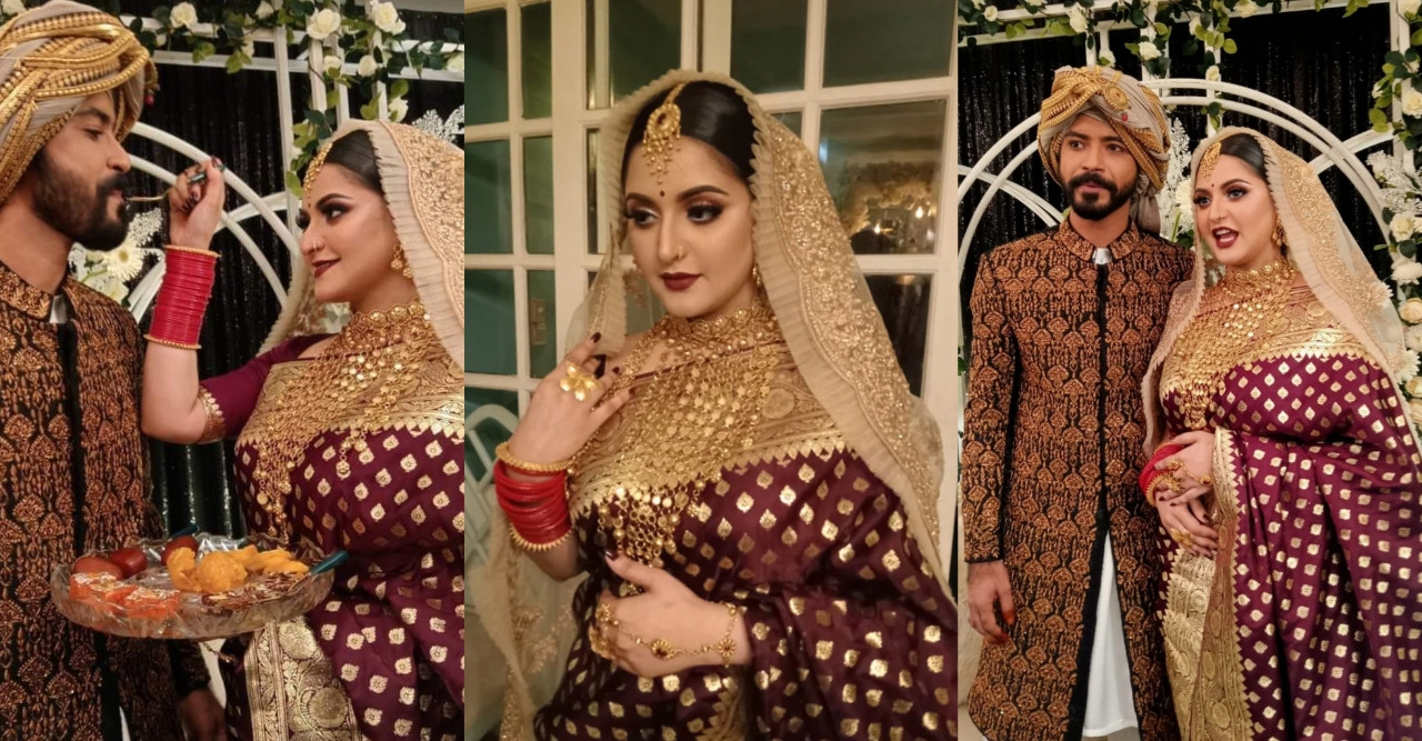 ১০১ টাকা দেনমোহরে বিয়ে করলেন রাজ-পরীমণি