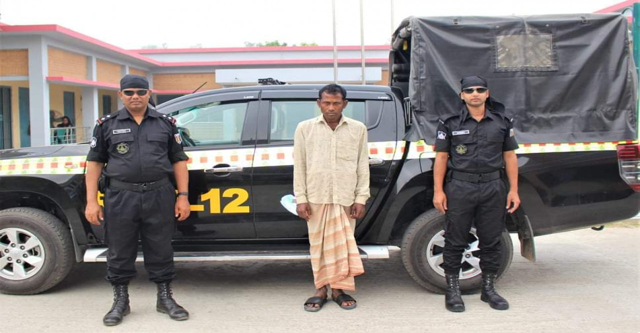 সলঙ্গায় গাজাঁসহ ১ মাদক কারবারী আটক