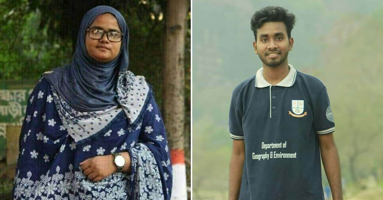 গ্ৰীন ভয়েস জবি শাখার নেতৃত্বে ফারজানা ও মিল্টন