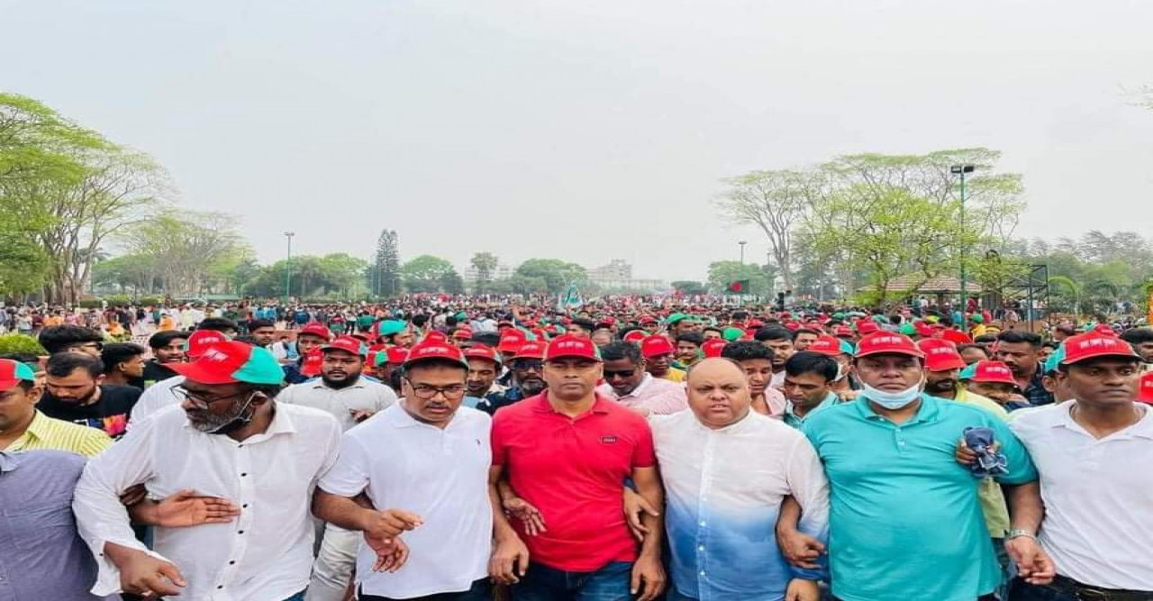 সাভারের জাতীয় স্মৃতিসৌধে বাংলাদেশ জাতীয়তাবাদী যুবদলের শ্রদ্ধাঞ্জলি