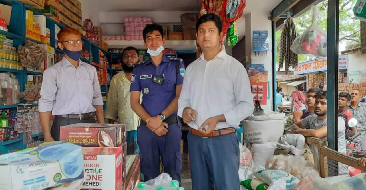 ভোক্তা অধিকার সংরক্ষণ অধিদপ্তরের অভিযানে জরিমানা আদায়