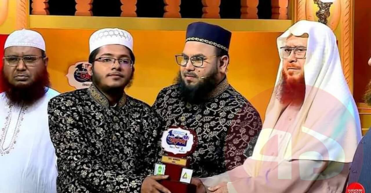 মেগা রিয়েলিটি শো পুরস্কারে ভুষিত হলেন ভোলার আদনান