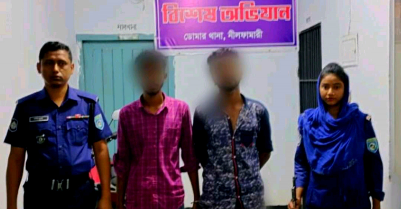 ডোমারে চোরাই গরু সহ আটক–২