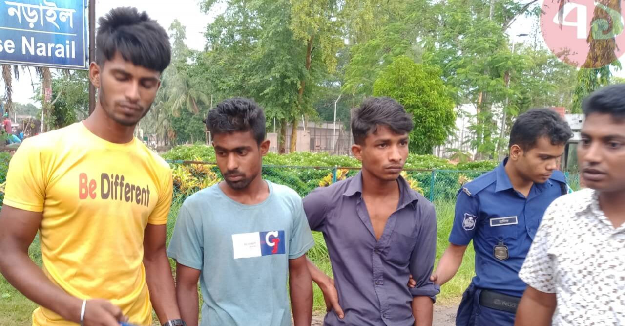 স্কুলছাত্রীকে শ্লীলতাহানির অভিযোগে ৩ যুবককে কারাদন্ড