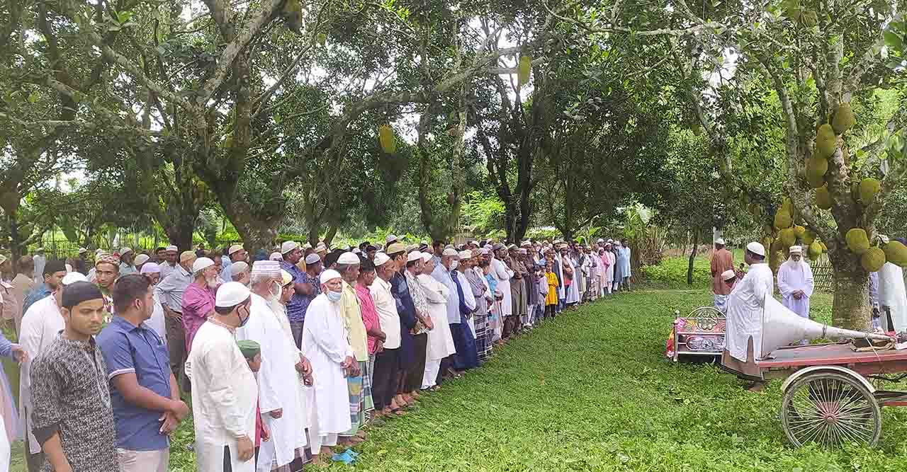রাণীশংকৈলে সাংবাদিক শিল্পীর বাবার ইন্তেকাল