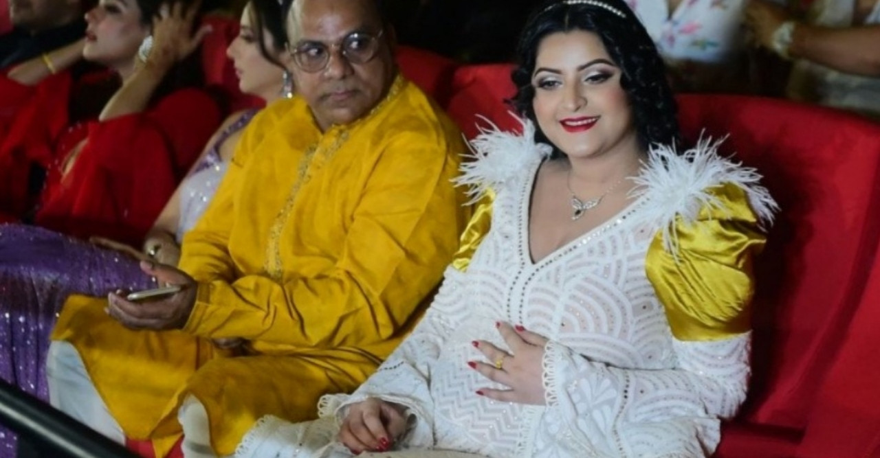 অন্তঃসত্ত্বা অবস্থায় “পরাণ” সিনেমা দেখতে আসেন পরীমণি