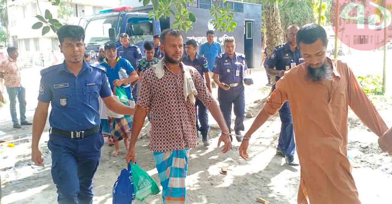 নড়াইলে ভাঙচুর-অগ্নিসংযোগের ঘটনায় আটক ৫