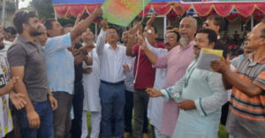 বাগেরহাটে ৫ বছর পরে প্রথম বিভাগ ফুটবল লীগের উদ্বোধন