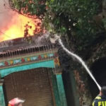 গৌরীপুরে তুলার গোডাউনে অগ্নিকান্ড
