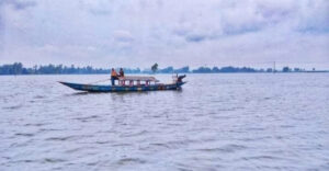 ভারি বর্ষনে ফুলে উঠেছে চলনবিলে