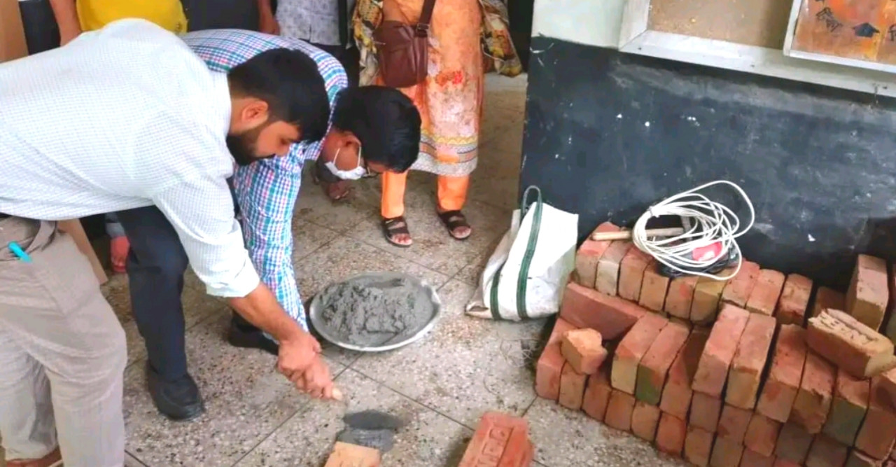 স্বাস্থ্য কমপ্লেক্সে তথ্যকেন্দ্র নির্মাণ কাজের উদ্বোধন