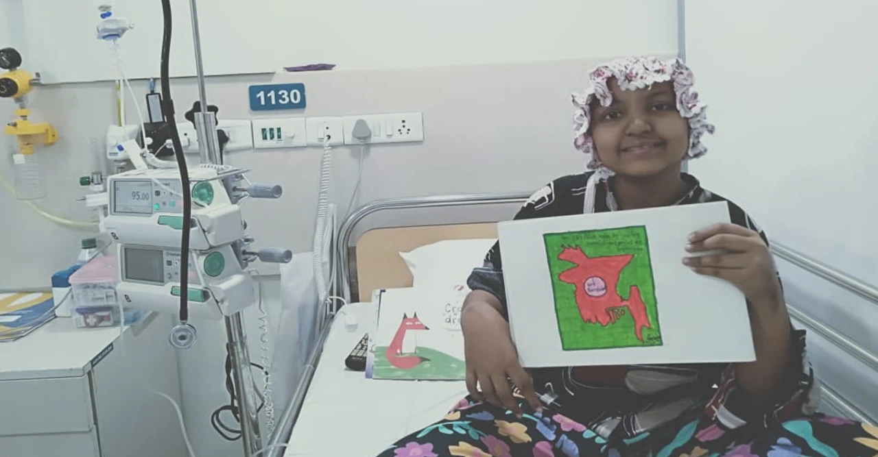 ক্যানসার আক্রান্ত শিশু আনিশা বাঁচতে চায়