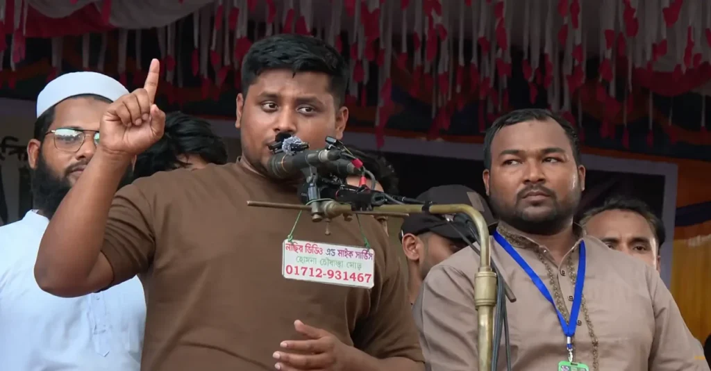 হাসনাত আব্দুল্লাহকে কুমিল্লায় ঢুকতে দিবে না বলা সেই বিএনপি নেতার এলাকায় জনস্রোত